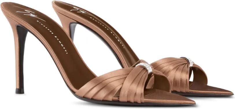 Giuseppe Zanotti Lumière muiltjes Beige - Foto 5
