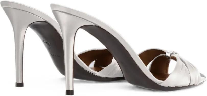 Giuseppe Zanotti Lumière muiltjes Zilver - Foto 5