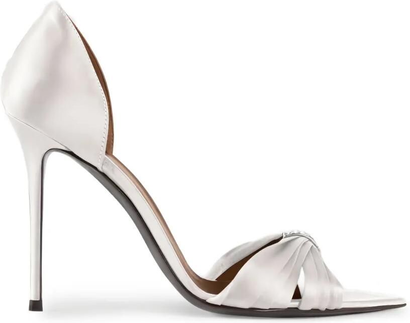 Giuseppe Zanotti Lumière sandalen met hak en stras Wit - Foto 4
