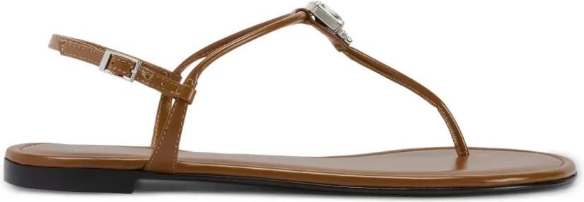 Giuseppe Zanotti MaeEve aanpasbare sandalen met stras Bruin