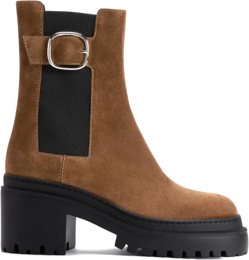 Giuseppe Zanotti Mairi laarzen met gesp Bruin