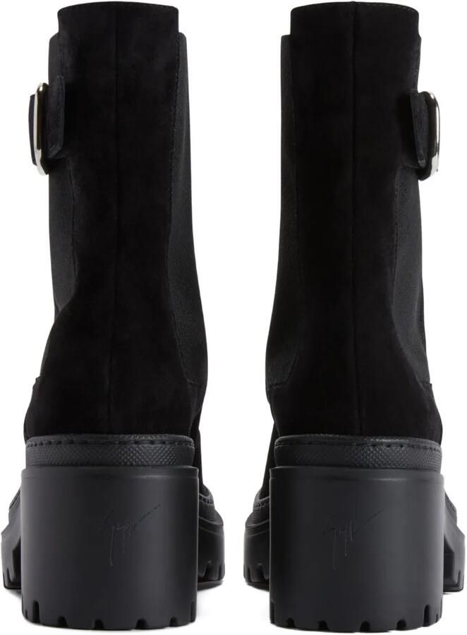Giuseppe Zanotti Mairi laarzen met gesp Zwart