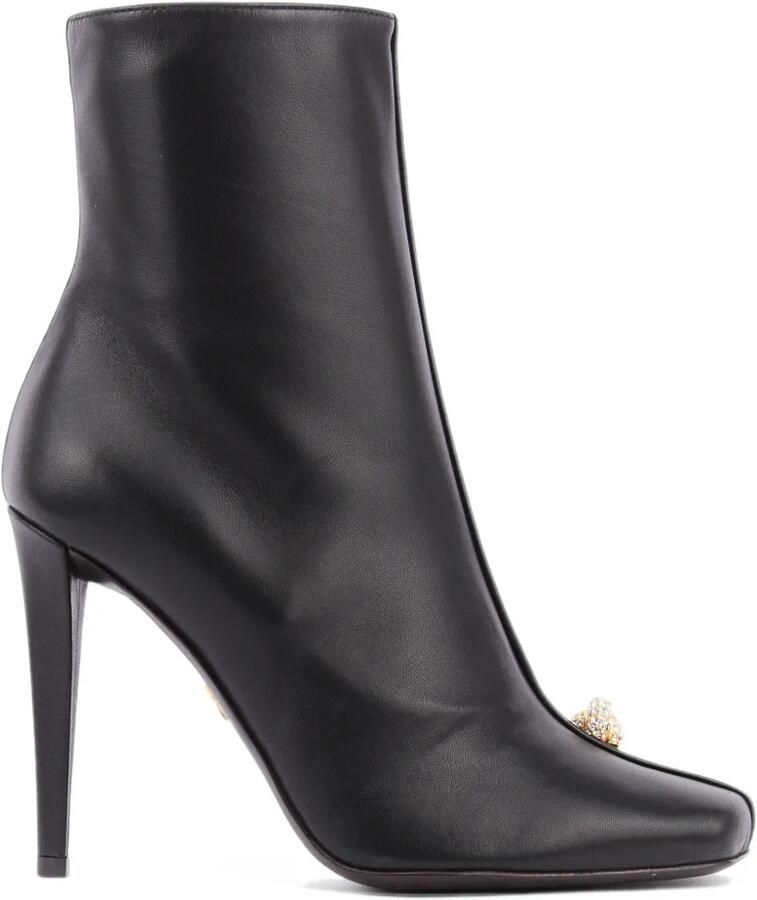 Giuseppe Zanotti Manhattan crystal-embellished ankle boots Zwart
