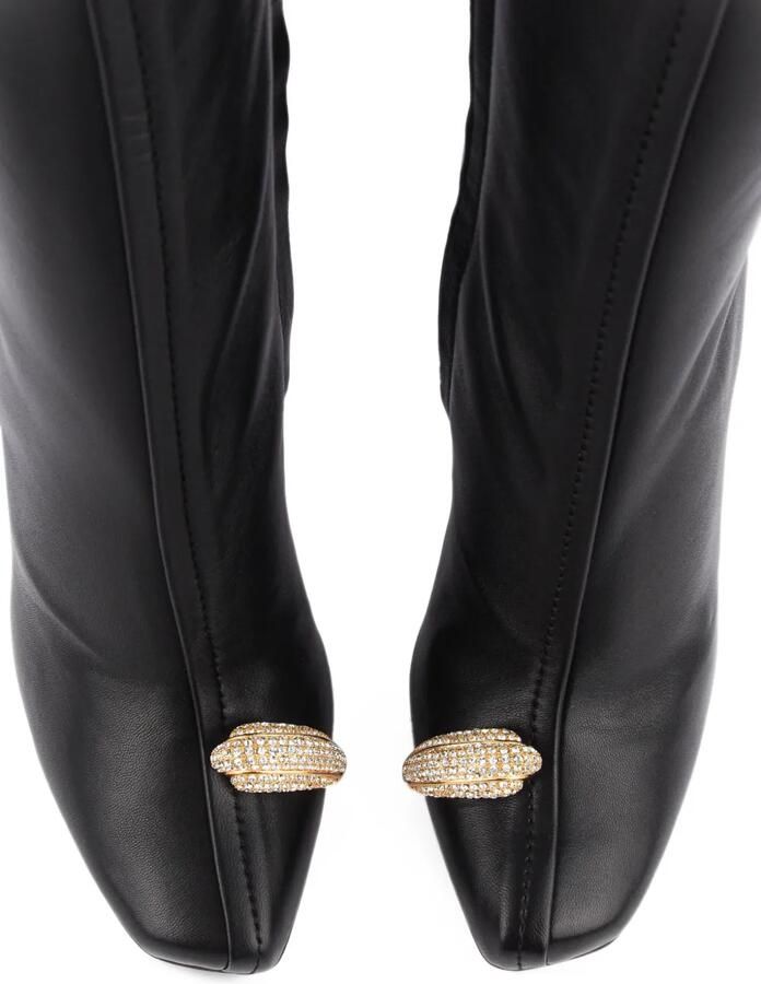 Giuseppe Zanotti Manhattan crystal-embellished ankle boots Zwart - Foto 3