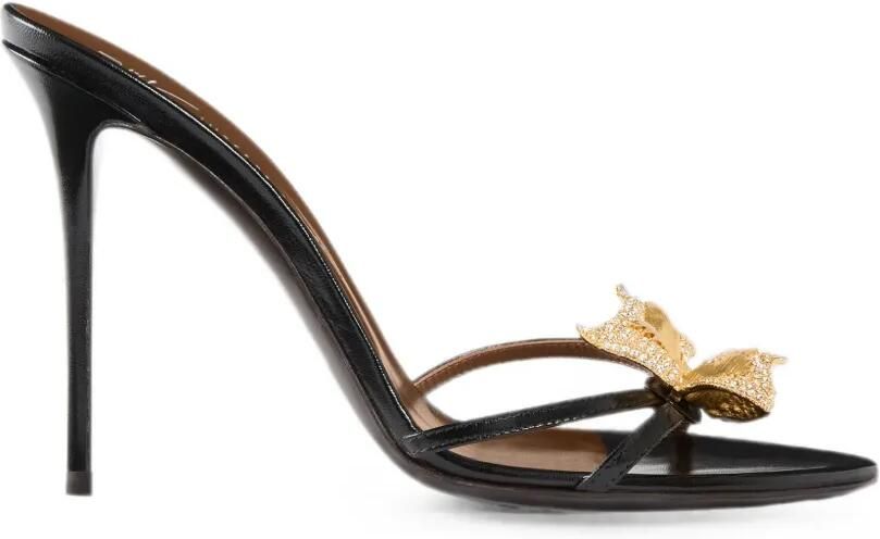 Giuseppe Zanotti Mariposa 105 muiltjes Zwart
