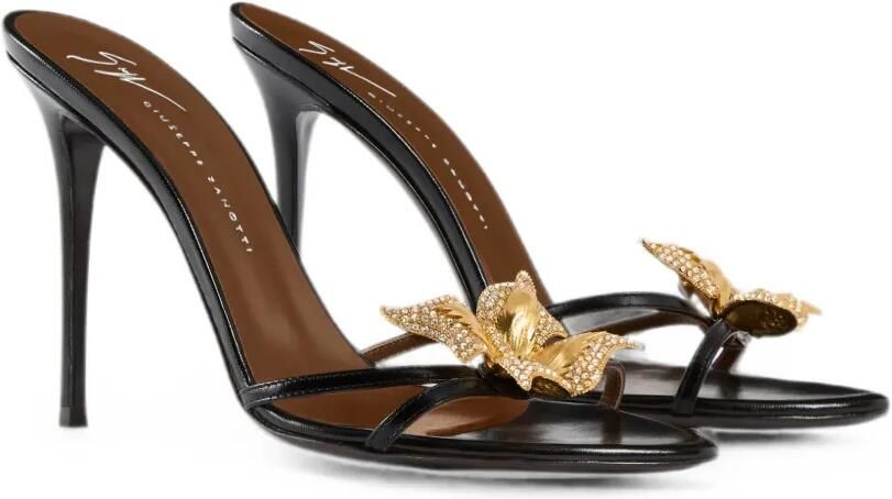 Giuseppe Zanotti Mariposa 105 muiltjes Zwart - Foto 4