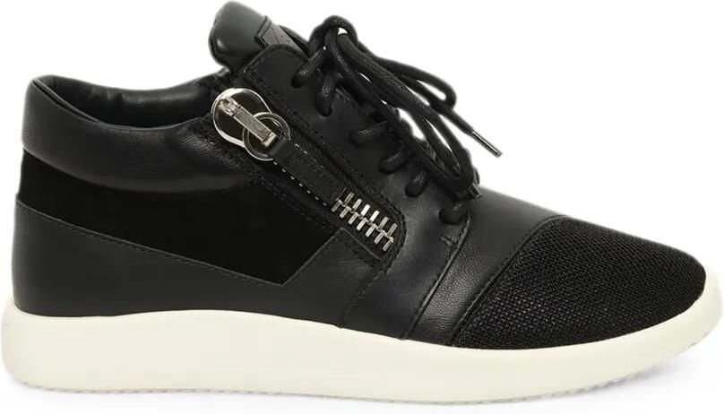 Giuseppe Zanotti Megatron sneakers met ritsdetail Zwart
