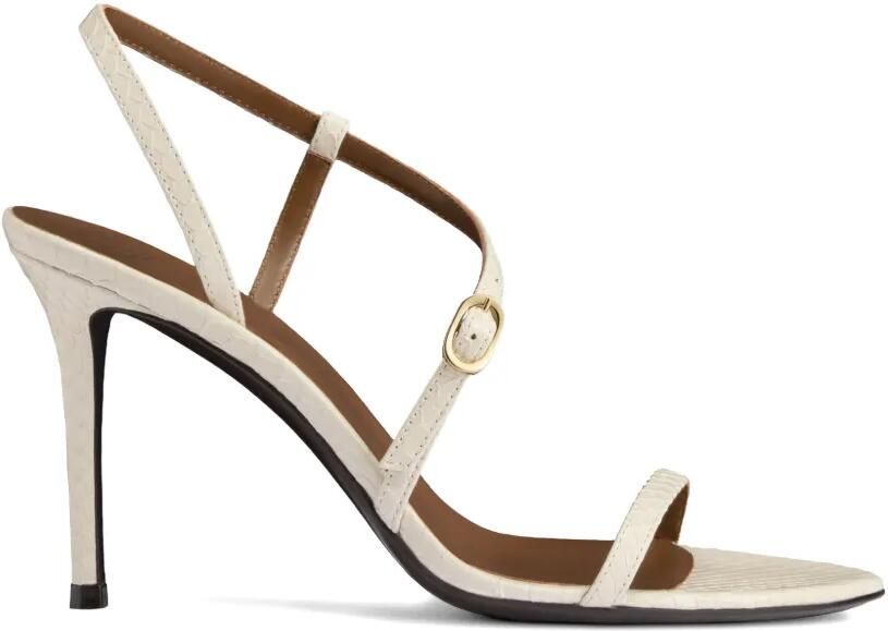 Giuseppe Zanotti metallic sandals Beige