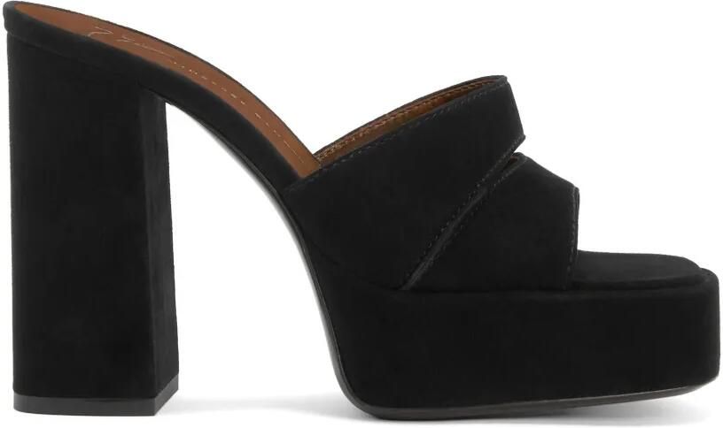 Giuseppe Zanotti Mirage sandalen met plateauzool Zwart