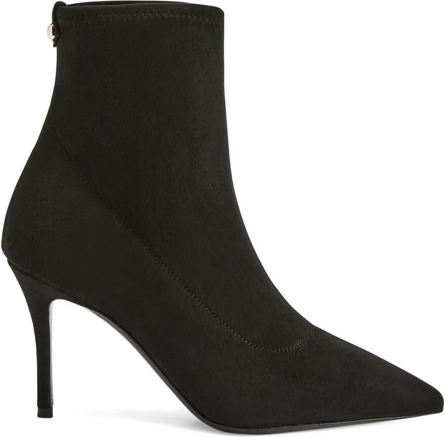 Giuseppe Zanotti Mirea 90mm enkellaarzen met puntige neus Zwart