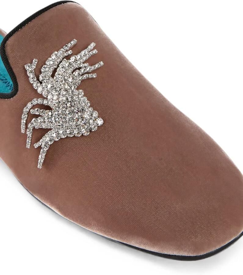 Giuseppe Zanotti Moritz slippers Bruin - Foto 2