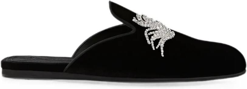 Giuseppe Zanotti Moritz slippers Zwart