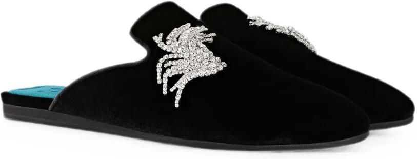 Giuseppe Zanotti Moritz slippers Zwart - Foto 5