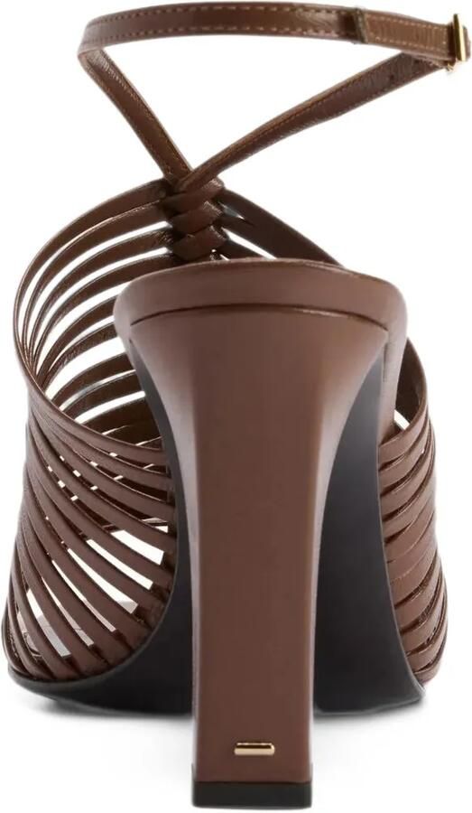 Giuseppe Zanotti Mya gekooide sandalen Bruin - Foto 4