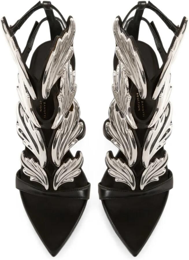 Giuseppe Zanotti New Cruel 105 sandalen Zwart - Foto 4