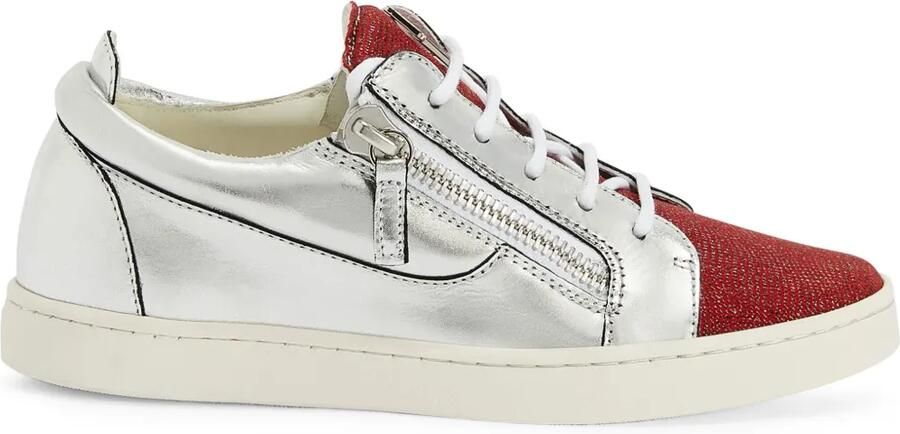 Giuseppe Zanotti Nicki sneakers Zilver