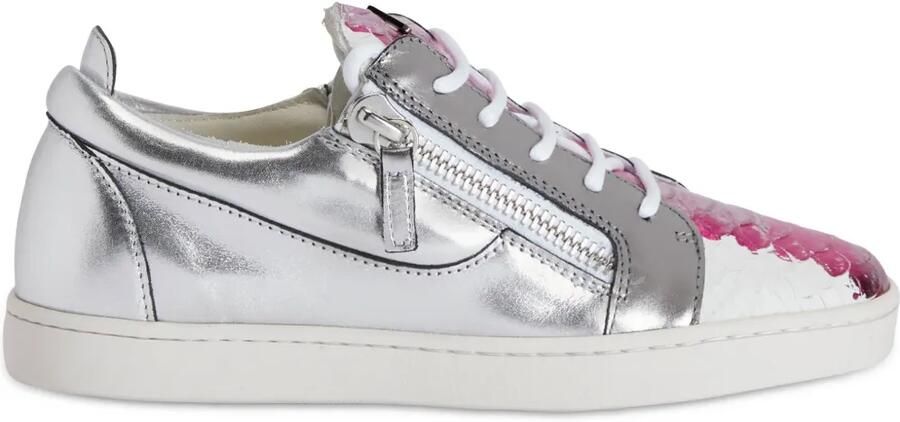 Giuseppe Zanotti Nicki sneakers Zilver