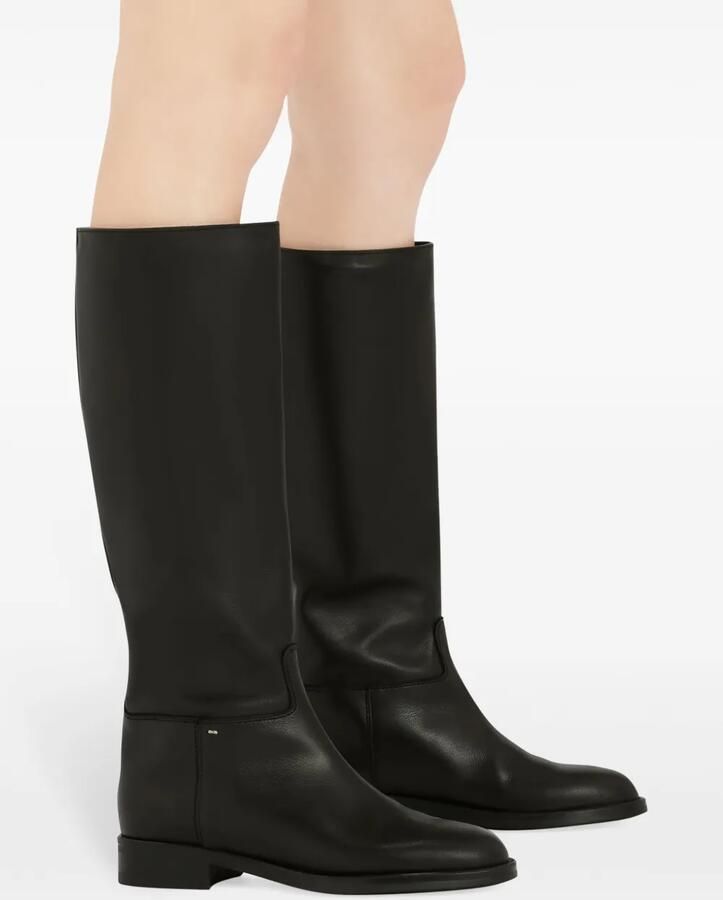 Giuseppe Zanotti Nourine leren laarzen Zwart - Foto 2