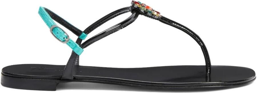 Giuseppe Zanotti Noussa sandalen Zwart
