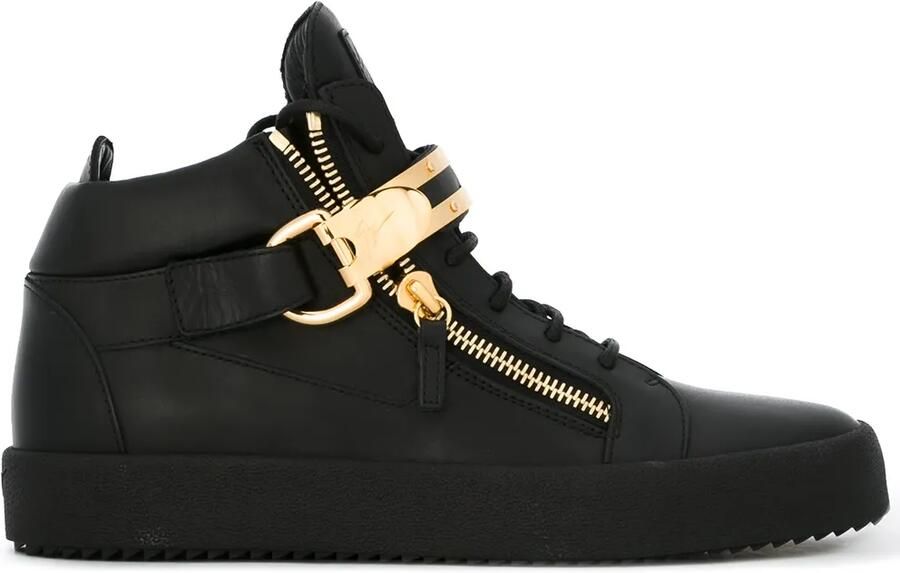 Giuseppe Zanotti Owen hi-top sneakers Zwart
