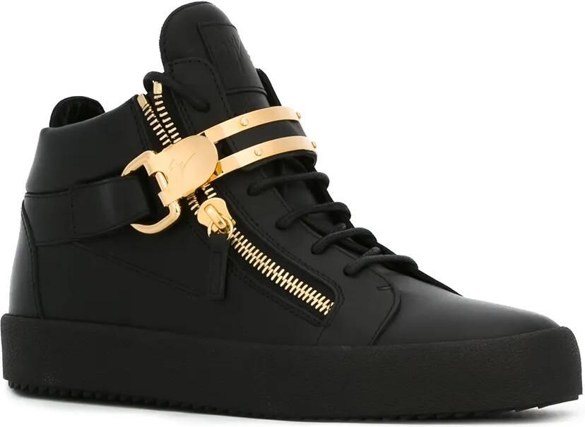 Giuseppe Zanotti Owen hi-top sneakers Zwart - Foto 3