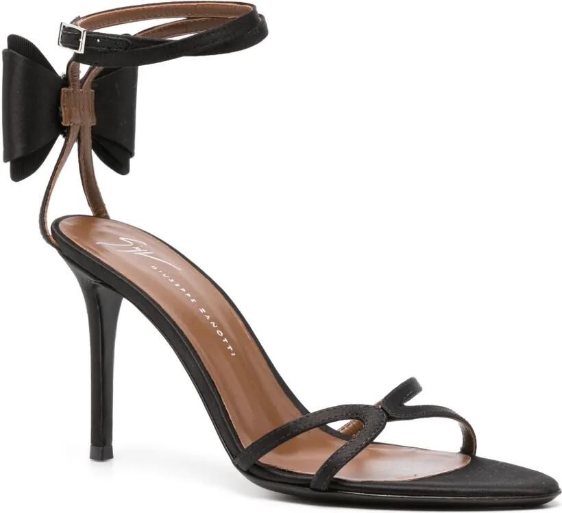 Giuseppe Zanotti Papillon 100 mm sandalen Zwart - Foto 3