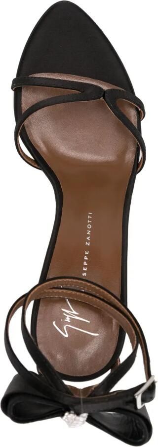 Giuseppe Zanotti Papillon 100 mm sandalen Zwart - Foto 4