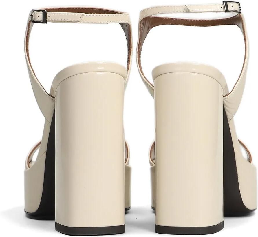 Giuseppe Zanotti Pat Platform 115 sandalen Beige