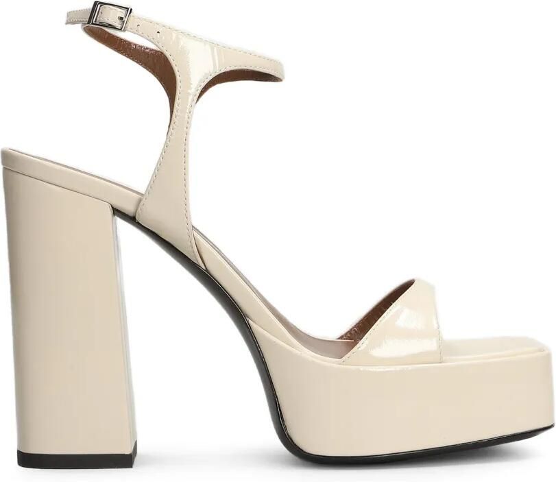 Giuseppe Zanotti Pat Platform 115 sandalen Beige - Foto 4