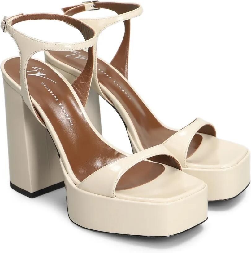 Giuseppe Zanotti Pat Platform 115 sandalen Beige - Foto 2