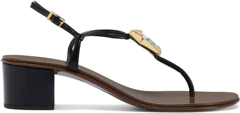 Giuseppe Zanotti Patrice sandalen met geometrisch kristallen Grijs