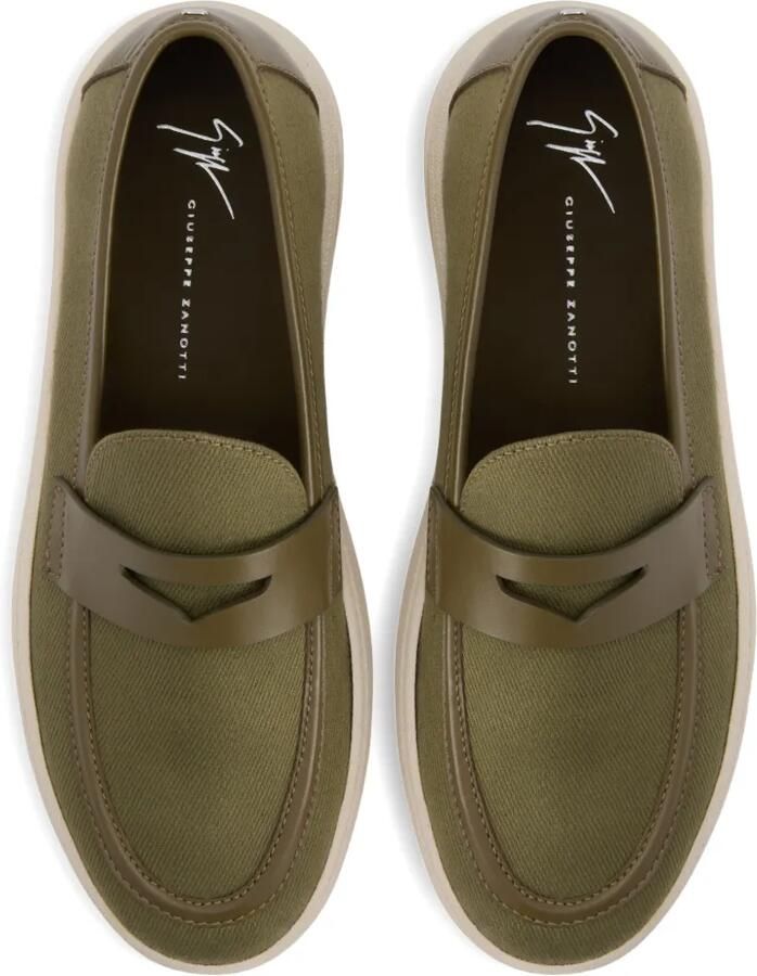 Giuseppe Zanotti Penny-Bar sneakers Groen - Foto 2