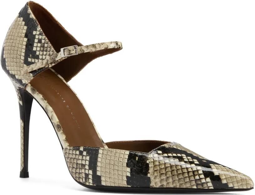 Giuseppe Zanotti Raquel D'Orsay sandalen met reptielenprint Beige - Foto 3