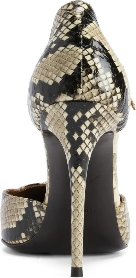 Giuseppe Zanotti Raquel D'Orsay sandalen met reptielenprint Beige - Foto 4