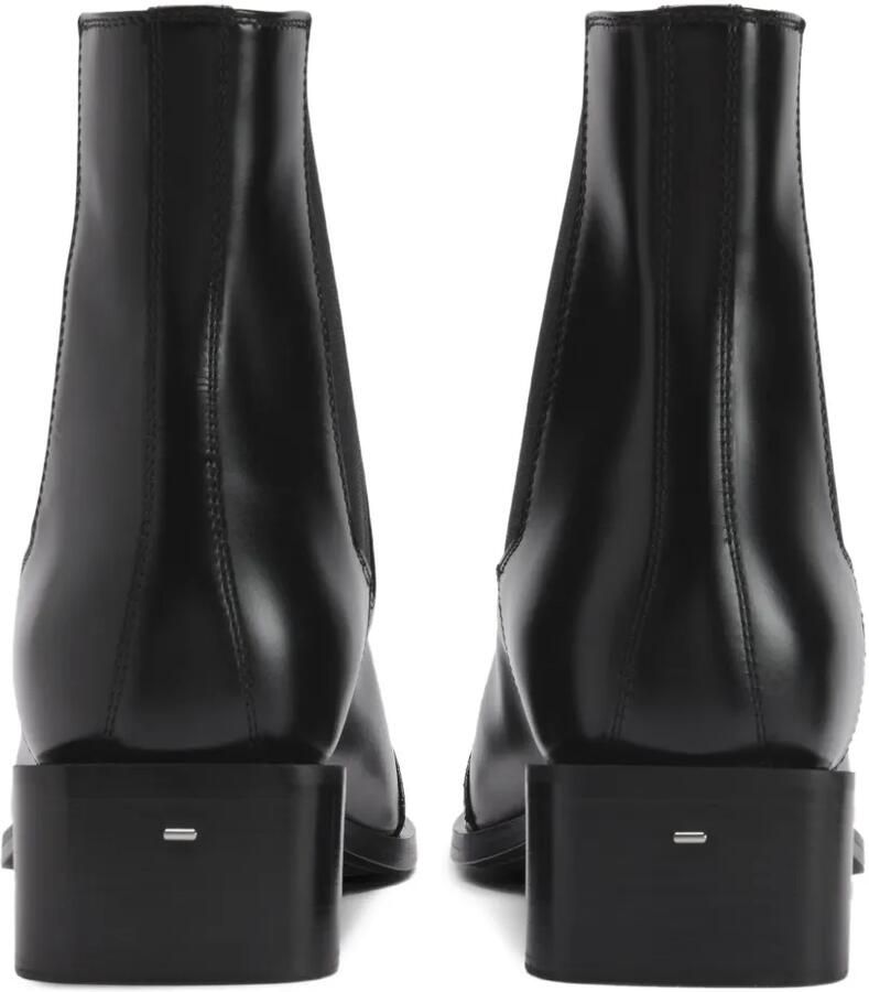 Giuseppe Zanotti Reptile Inserts Square Severus laarzen Zwart - Foto 2