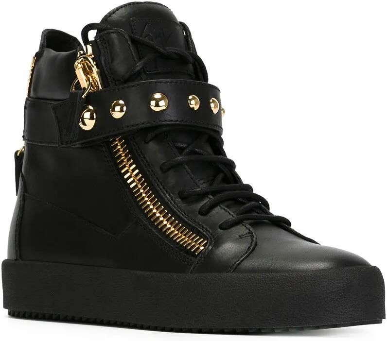 Giuseppe Zanotti 'Riley' hi-top sneakers Zwart - Foto 2