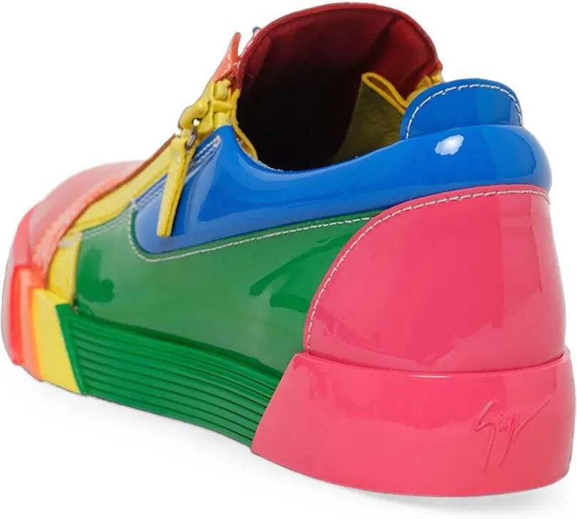 Giuseppe Zanotti RNBW sneakers met zijrits Rood - Foto 2