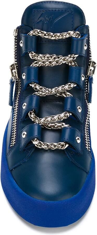Giuseppe Zanotti 'Royce' hi-top sneakers Blauw