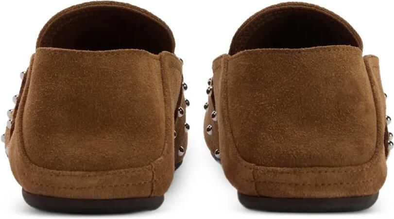 Giuseppe Zanotti Rupert loafers verfraaid met studs Bruin - Foto 3