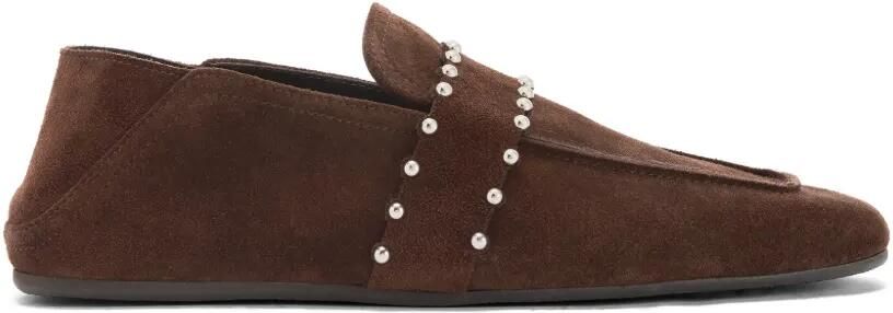 Giuseppe Zanotti Rupert loafers verfraaid met studs Bruin