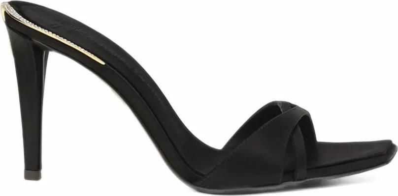 Giuseppe Zanotti Salamander mules90 Zwart