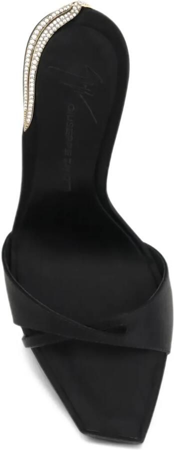 Giuseppe Zanotti Salamander mules90 Zwart - Foto 2