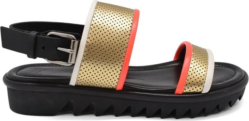 Giuseppe Zanotti Sandalen met gesp Zwart