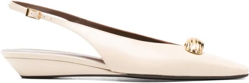 Giuseppe Zanotti Sandalen met goudkleurige details Beige