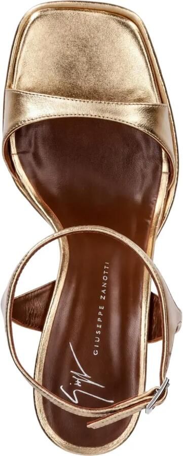 Giuseppe Zanotti Sandalen met plateauzool Goud - Foto 4