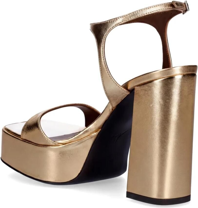 Giuseppe Zanotti Sandalen met plateauzool Goud - Foto 3