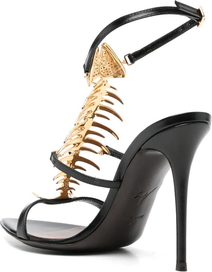 Giuseppe Zanotti Sandalen met puntige neus Zwart - Foto 3