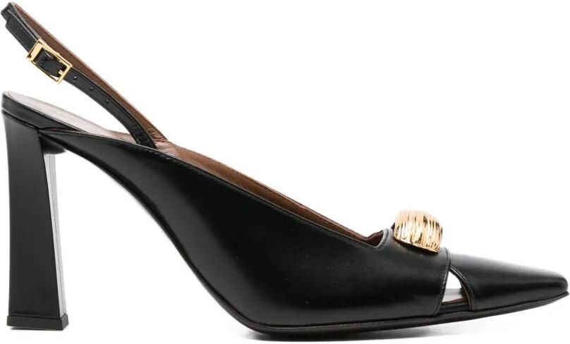 Giuseppe Zanotti Sandalen met uitgesneden detail Zwart