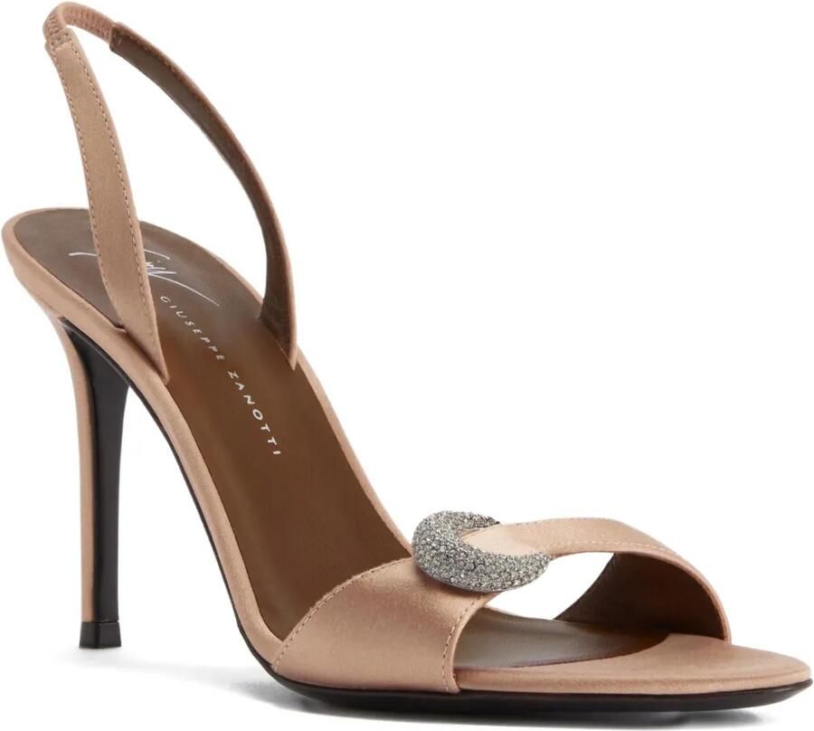 Giuseppe Zanotti Sandalen verfraaid met kristallen Roze