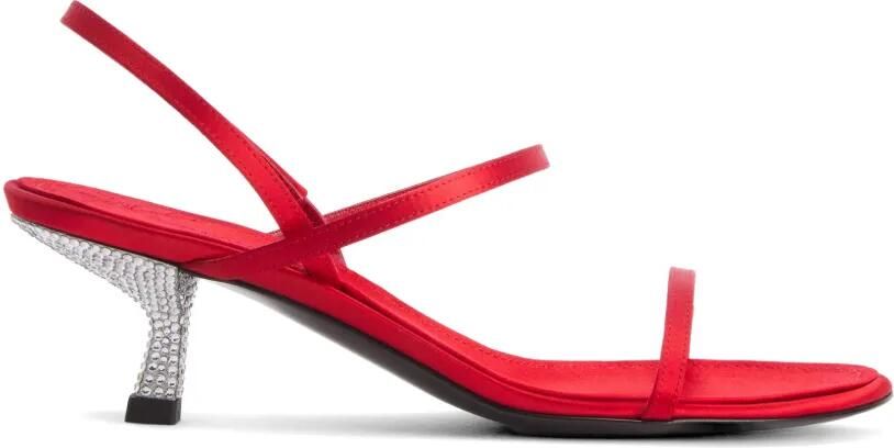 Giuseppe Zanotti Saphyra sandalen Rood